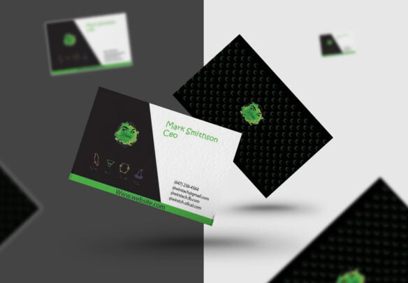 You will get a professional and a branded business card