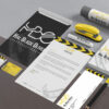 I will develop a corporate branding package with a full branding kit.