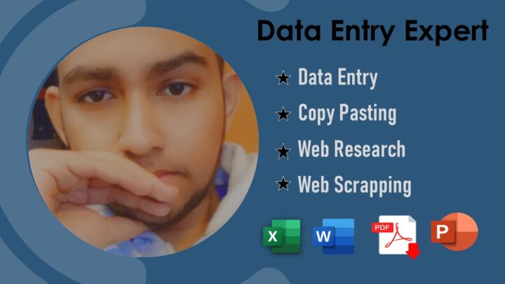 I will do data entry,copy paste, format conversion jobs for you