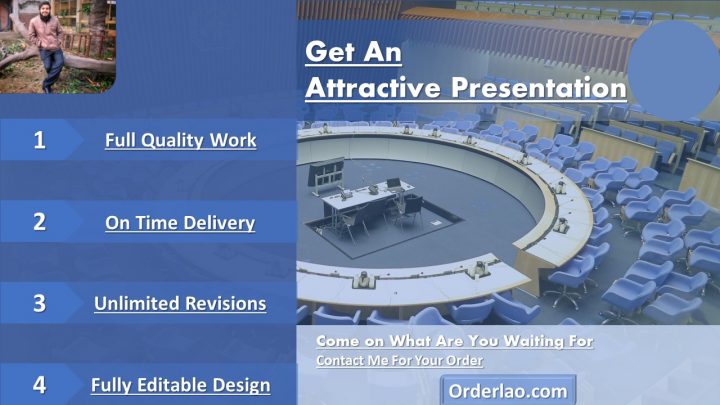 I will Create an Attractive Presentation For You.