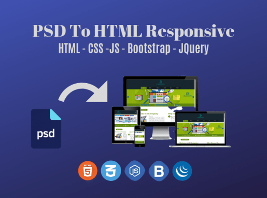 I will Convert Sketch, PSD to HTML Bootstrap