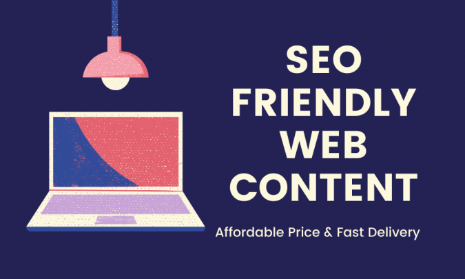 I will write SEO Friendly Web Content Withwrin 12 hours