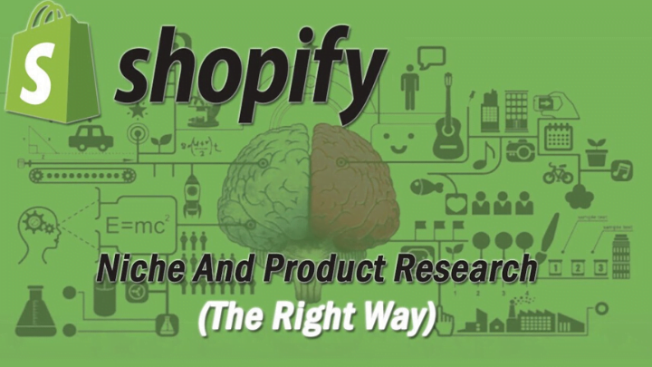 I will do shopify product research for dropshipping and video