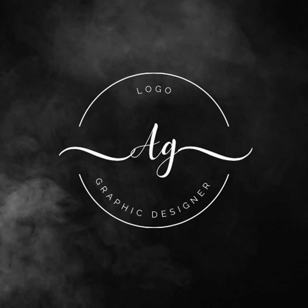 AG Logo Design Template