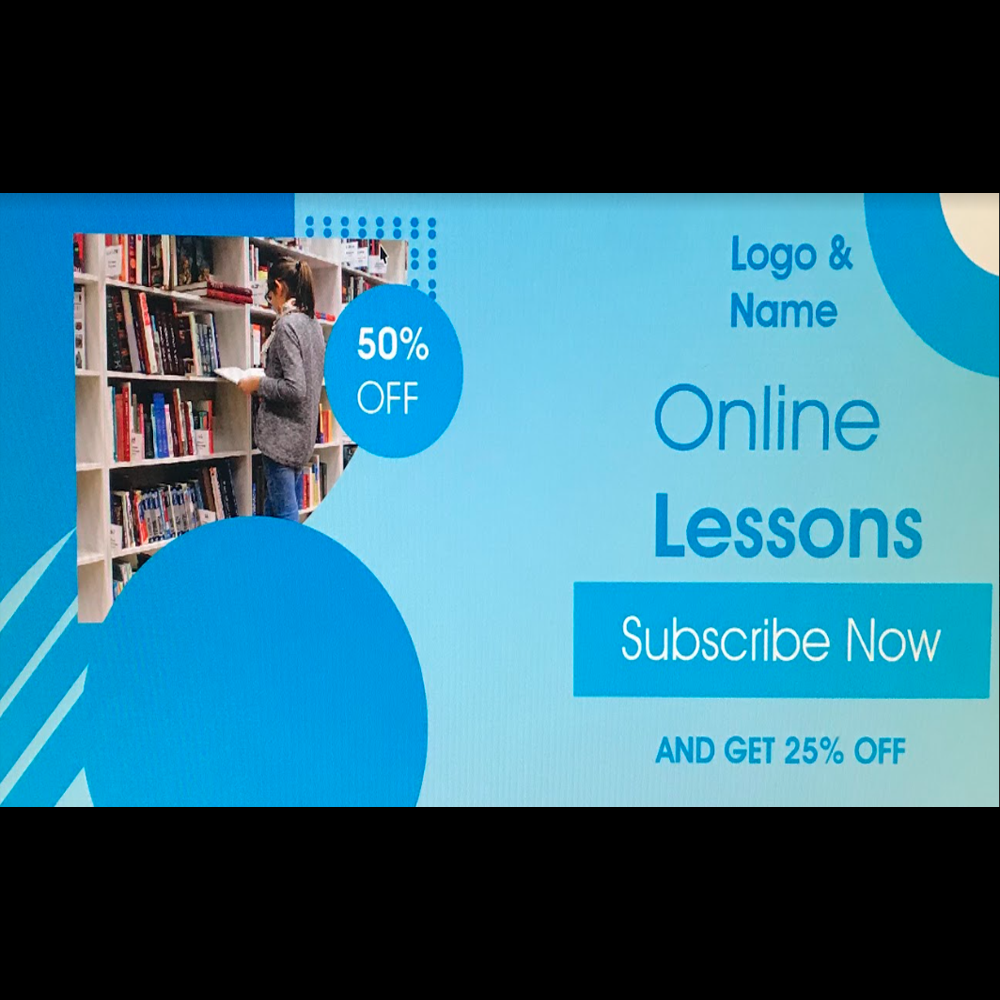 Online Educational Banner Design