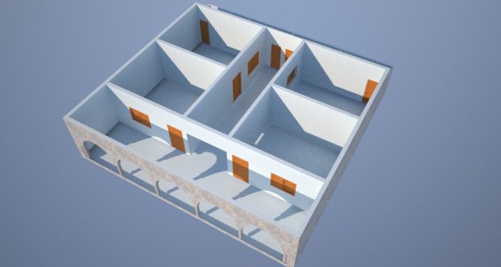 2D, 3D floor plan