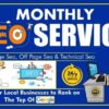 I will do complete website SEO optimization for google top ranking per month