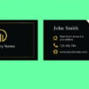 I will design a professional and creative business card for you.