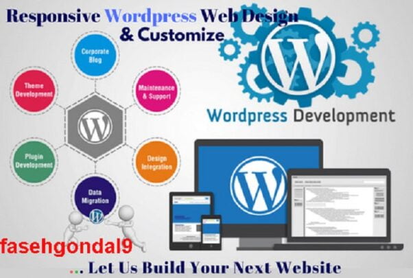 I will create a complete WordPress website