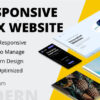 I will design responsive wix website