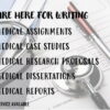 I will research and write urgent medical reports, case studies & dissertations.