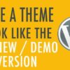 I will install your wordpress theme and setup like demo