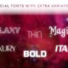 I will make a custom font for you to use it in your projects