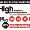 I will create manually 150 da100 pr9 dofollow seo profile backlinks